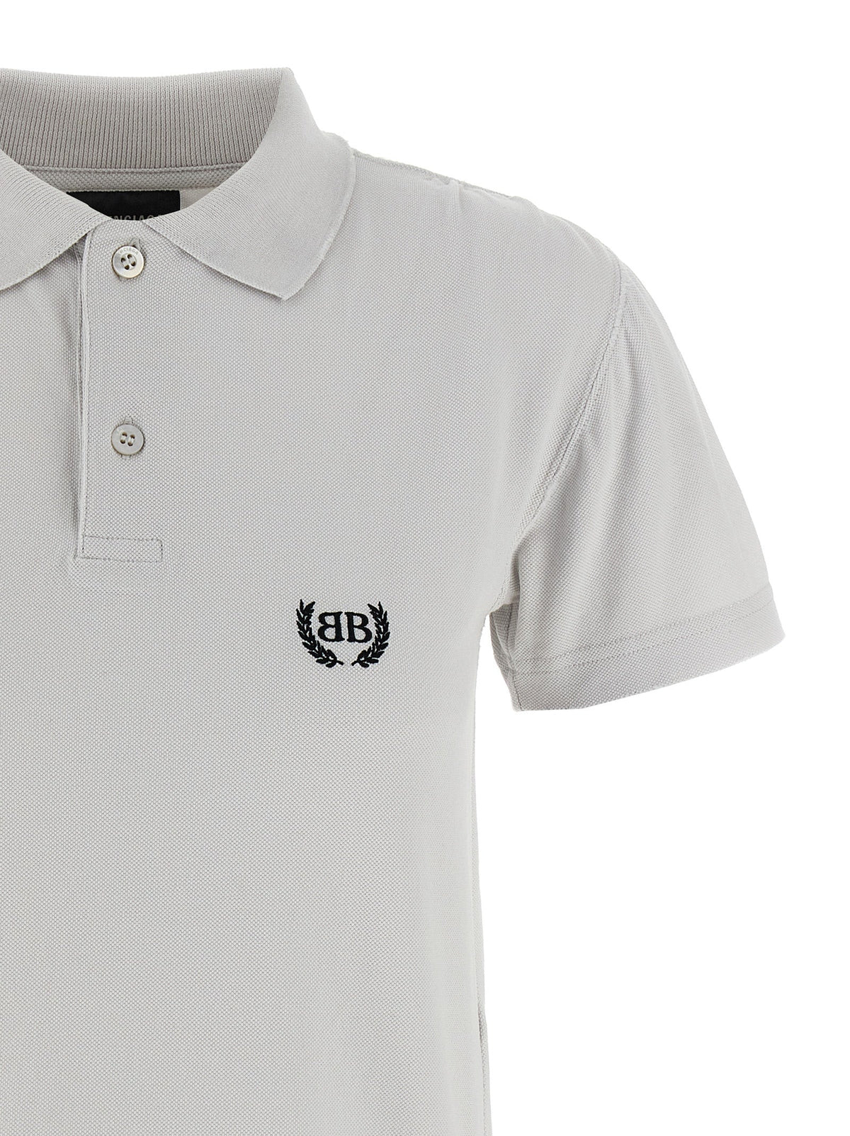 Balenciaga Gray Cotton Polo Women's Shirt