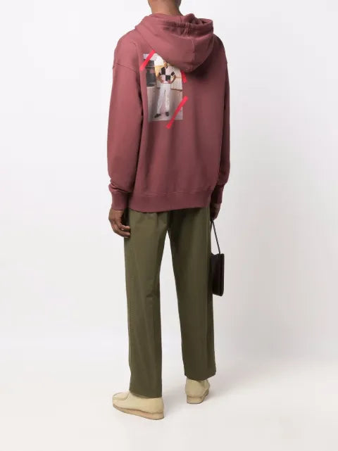 Camper photograph-print pullover hoodie