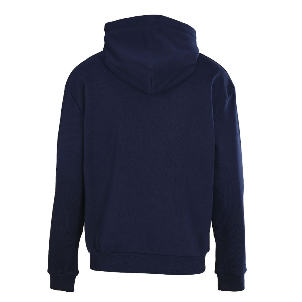 Monogram Contrast Drawstring Pullover Hoodie