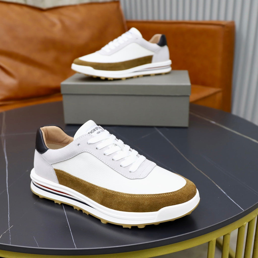 Premium Leather Sneaker — Lace-Up Derby Edition