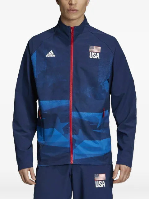 adidas Stadium USA Volleyball "Blue" jacket
