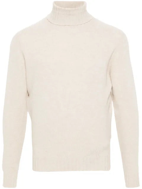 Dell'oglio roll-neck rib-trim jumper