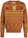 Vivienne Westwood intarsia-knit crew-neck jumper