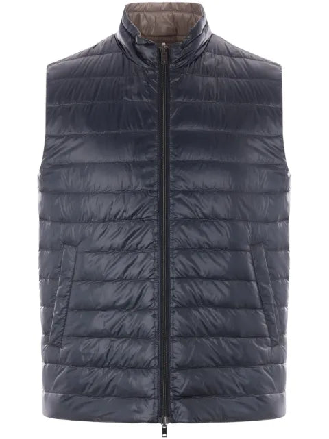 Herno quilted reversible gilet