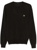 Prada logo-embroidered sweater