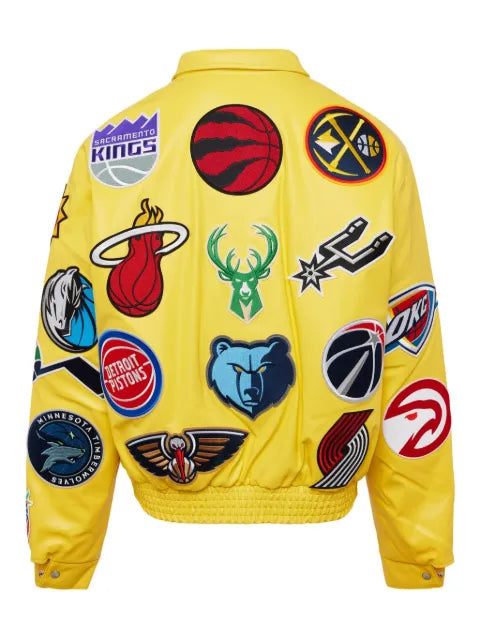 Jeff Hamilton x NBA Collage jacket