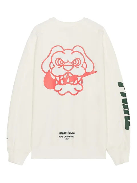 Nike Sportswear Trend "Sail/Black" fleece sweatshirt
