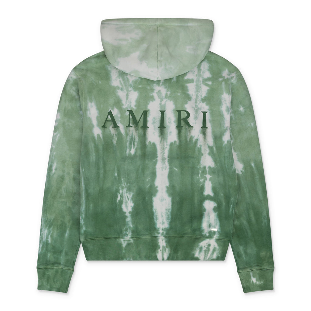 Mineral Green MA Logo Dip Dye Hoodie