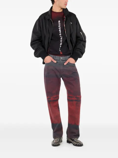 Roberto Cavalli dragon-print reversible bomber jacket