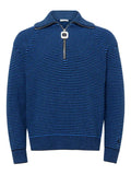 JW Anderson striped zip-up sweater