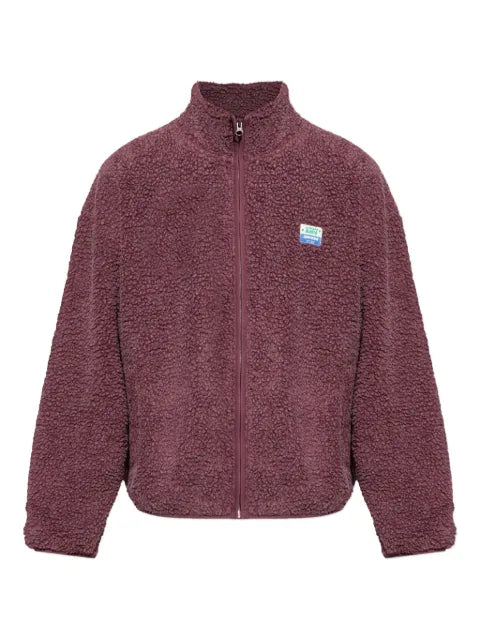 American Vintage Hoktown teddy zip-up jacket
