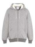 Barrie hooded zip-up sweater