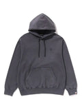 A BATHING APE® logo-patch hoodie