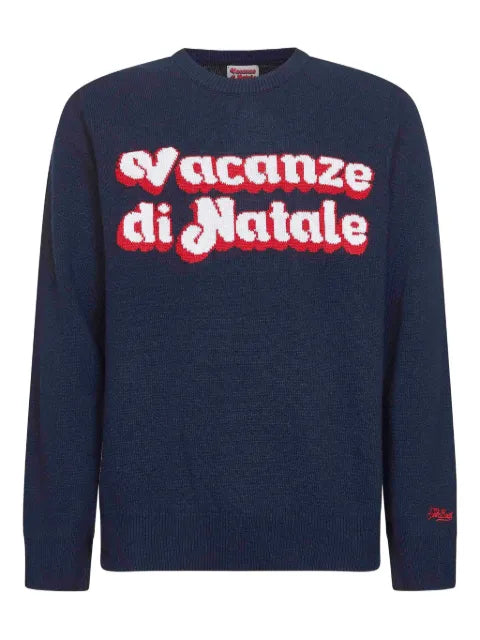 MC2 Saint Barth jacquard long-sleeved sweater