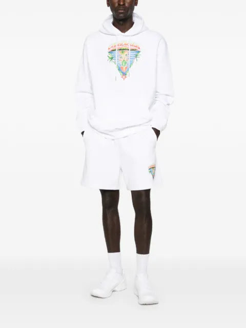 Casablanca innocence triangle long sleeve hooded sweatshirt