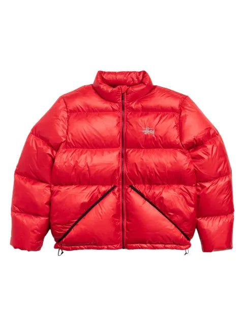 Stüssy logo puffer jacket