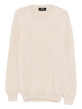 FENDI logo-embroidered sweater