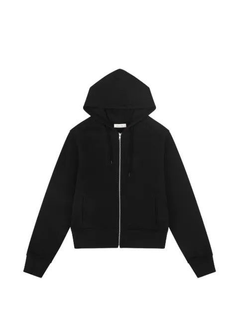 ENTIRE STUDIOS slim zip-up hooded sweater