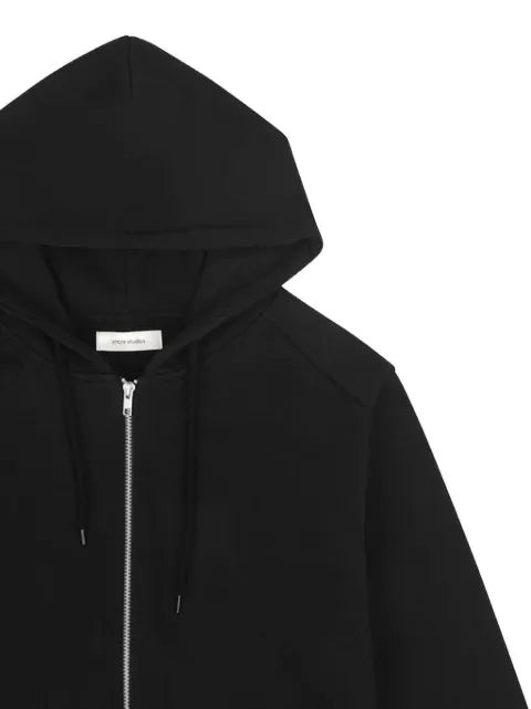 ENTIRE STUDIOS slim zip-up hooded sweater