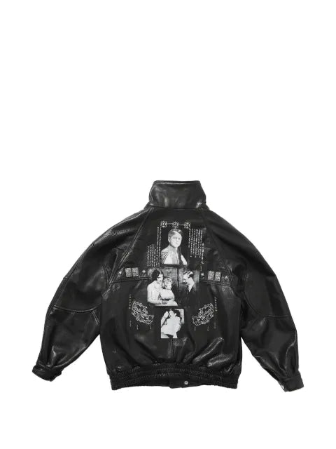 Enfants Riches Déprimés Prince Phillip’s Childhood studded leather jacket