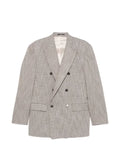 Karl Lagerfeld double-breasted peaked-lapel blazer
