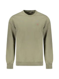Napapijri logo-embroidered crew-neck sweater