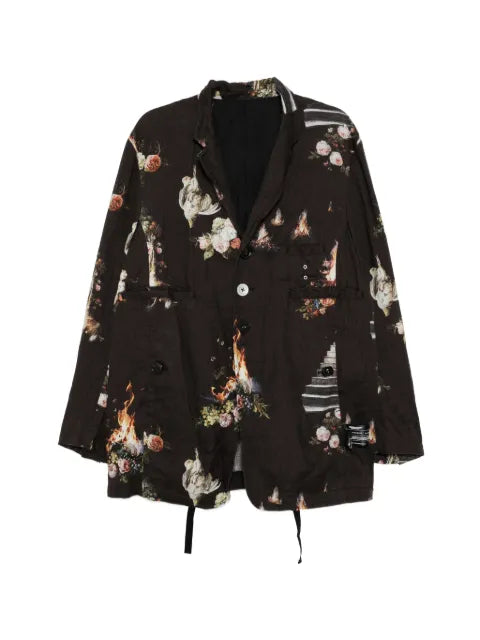 Undercover printed blazer
