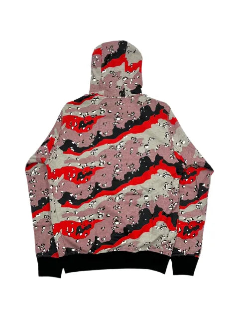 Stone Island Artcol camouflage-print hoodie