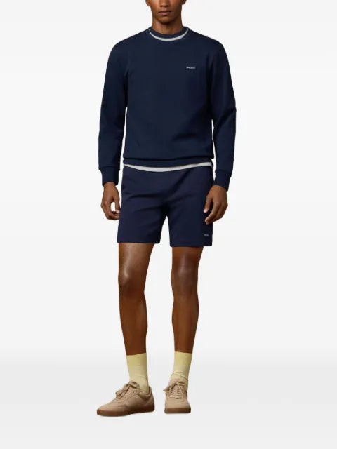 Hackett London logo-patch crew-neck sweatshirt