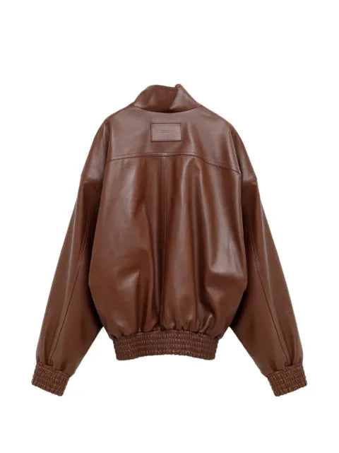 Balenciaga logo-patch panelled jacket