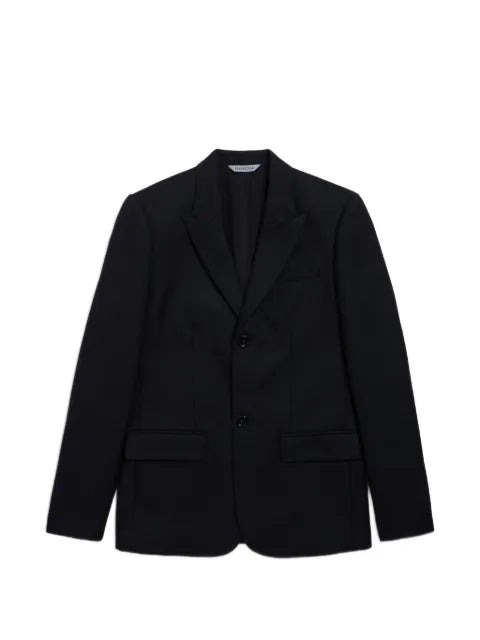 Balenciaga single-breasted slim fit jacket