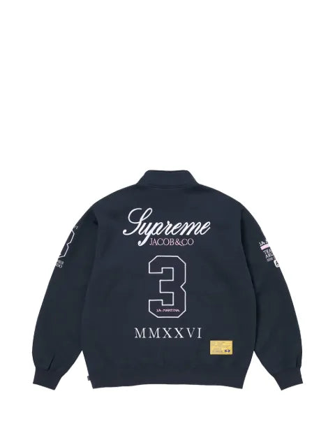 Supreme x La Martina x Jacob & Co zip-up sweatshirt