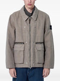 Stone Island 4100043 diagonal cotton wool-tc jacket