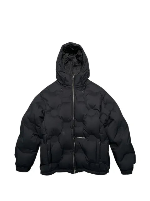 A BATHING APE® debossed monogram 700 down jacket