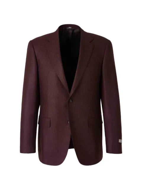 Canali single-breasted wool blazer
