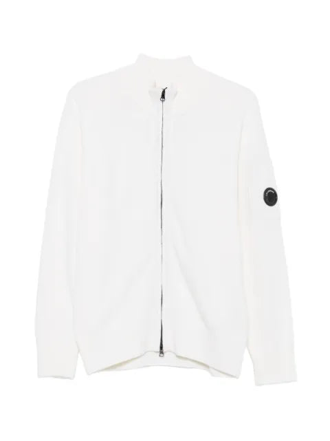C.P. Company lens-detail zip-up sweater