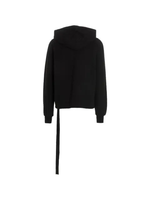 Rick Owens DRKSHDW asymmetrical-stitching hoodie