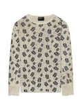 Enfants Riches Déprimés graphic-print waffle-knit T-shirt