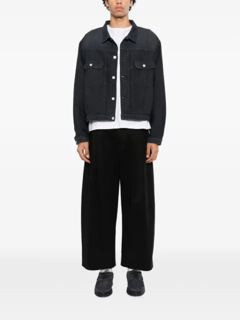 visvim panelled denim jacket