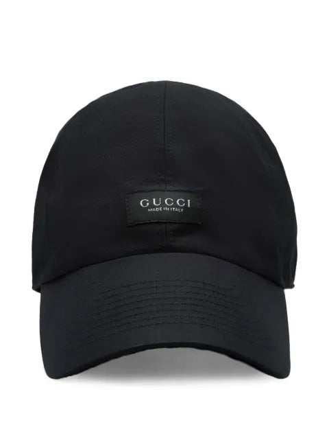 Gucci logo-patch baseball cap