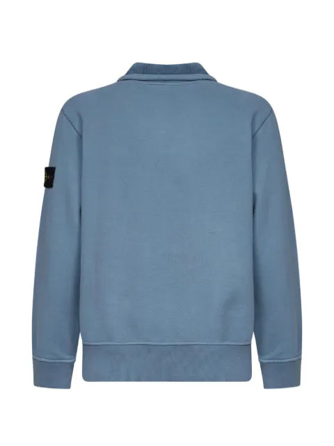 Stone Island 6100021 brushed organic-cotton fleece sweatshirt