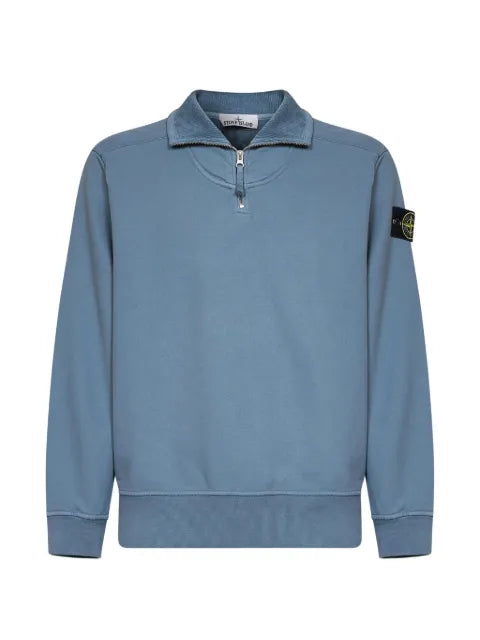 Stone Island 6100021 brushed organic-cotton fleece sweatshirt