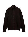 Barbour wool high-neck cardigan