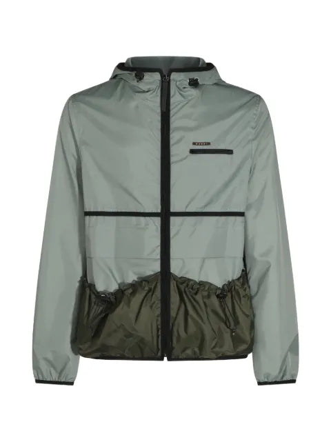 Marni hooded panelled jacket