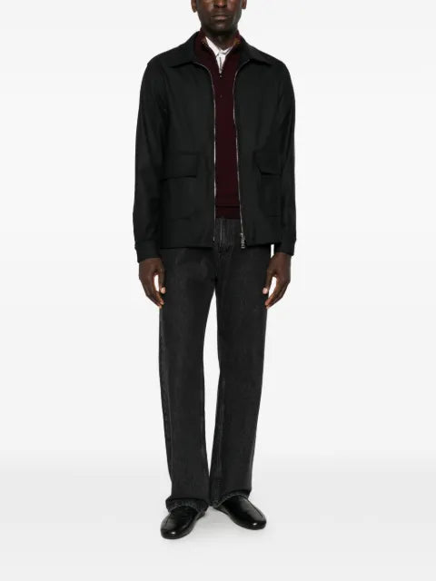 ERALDO zip-up flap-pocket jacket