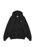 VETEMENTS embroidered zip-up hoodie