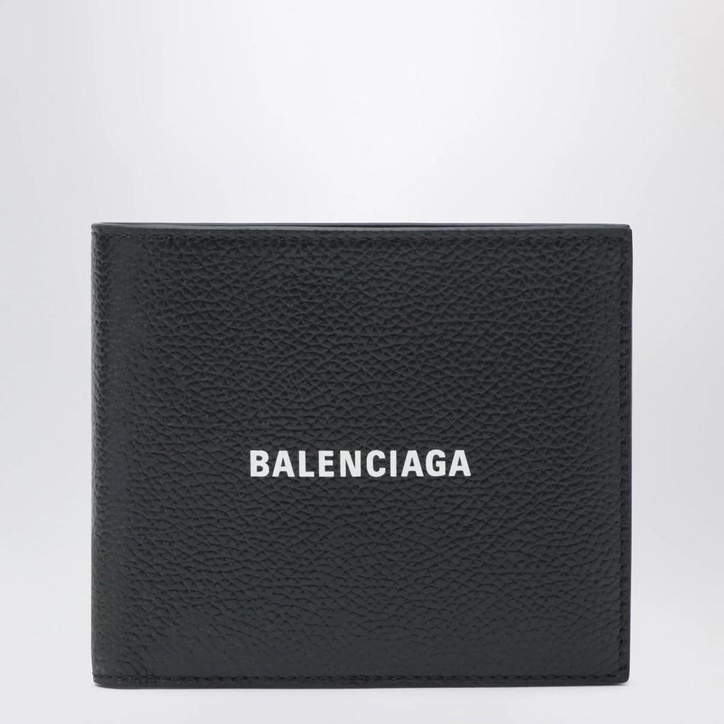 Balenciaga - Black horizontal wallet with logo