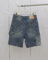 Monogram Denim Shorts