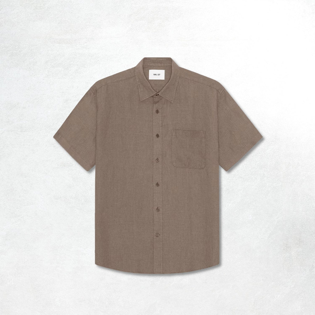 NN07 Deon SS Shirt: Clay Mirage