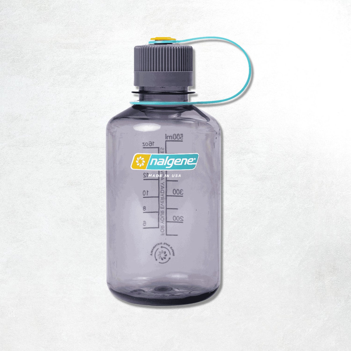Nalgene 0.5L Narrow Mouth Tritan Sustain Water Bottle: Aubergine